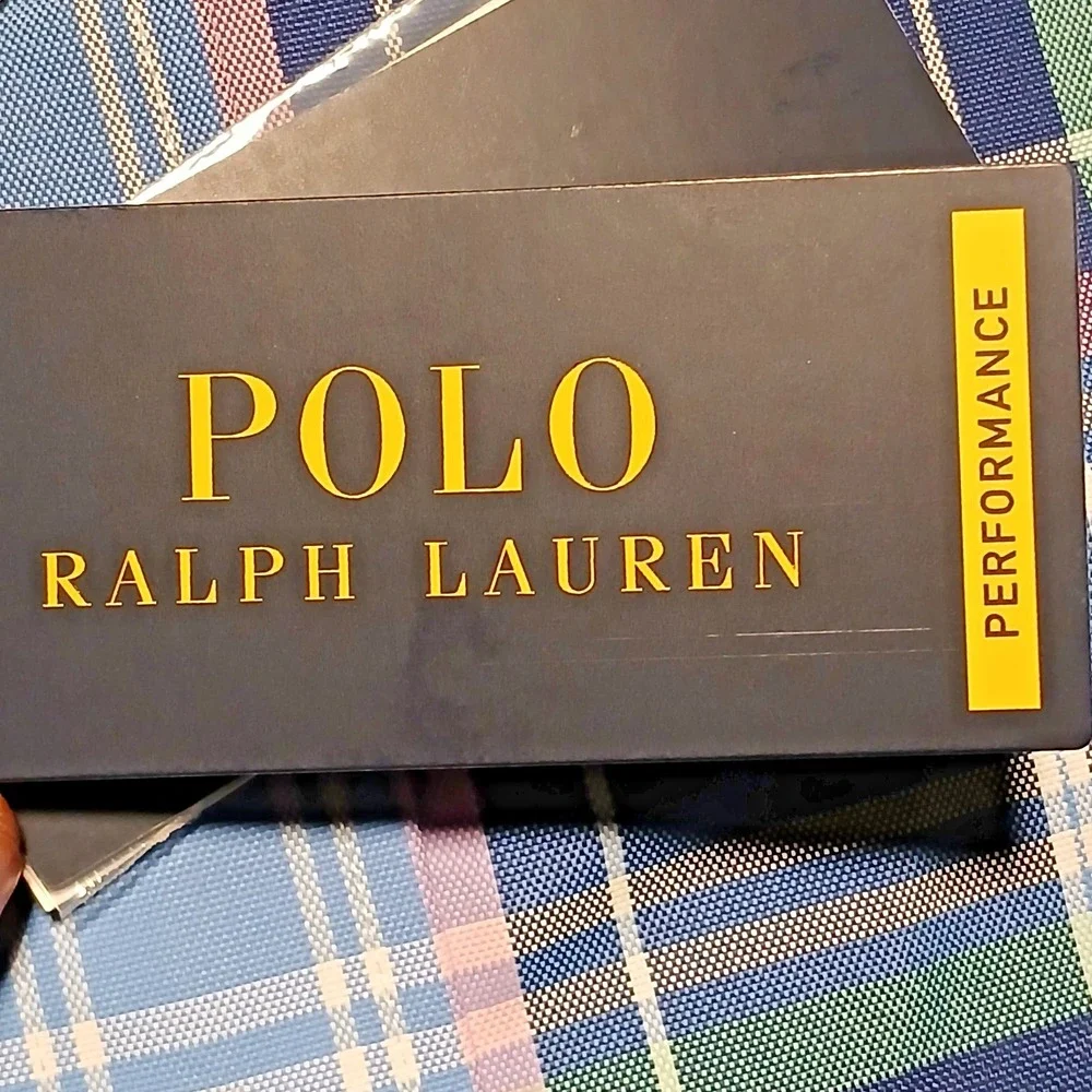 POLO‎ RALPH LAUREN Mens Shirt Button Down Plaid Performance Wicking Blue 4XB